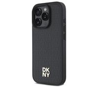 DKNY Protettiva DKHMP16XPSHRPSK Cover per Apple iPhone 16 Pro Max, Nero