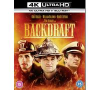 Backdraft (4K UHD Blu-ray) Scott Glenn Jennifer Jason Leigh Rebecca DeMornay