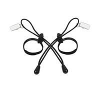 Backdrop Clips - Wide Leg Trouser Tool | Tablecloth Tightener, Clip Multi-Purpose con Cords elasticizzati, per Commuting Dating Beach Travel, Photo Backdrop Pants Matching, confezione da 2