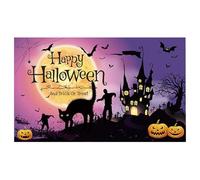 Backdrop Di Halloween - 70.87x43.31 In Happy Party Banner | PC Sfondo Fotografico Spettrale, Forniture Per La Decorazione Del Festival, Pareti Per Le Vacanze Appese Per Bambini Di Compleanno Per