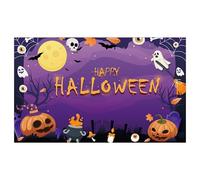 Backdrop Di Halloween - 70.87x43.31In PC Sfondo Fotografico Spettrale | Happy Party Banner, Forniture Per La Decorazione Del Festival, Pareti Per Le Vacanze Appese Per Bambini Di Compleanno Per