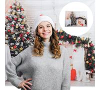Backdrop di Natale Gift Christmas Gift Decorative Tapestry Foto Booth Backdrop