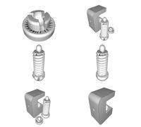 Backdrop Wall Mount C-Clamp for Photography Studio - Curtain Support System