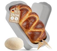 Backefix 23cm Flexi stampo per pane in cassetta silicone, Forma per cuocere il pane, Forma per torte e altro, l’originale collaudato - senza fronzoli, stabile, ecologic