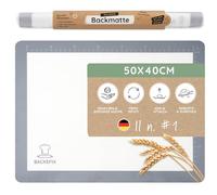 BackeFix, tappeto da forno, Silicone, Grau, 50x40