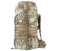 BACKFERRY Zaino tattico 75L con telaio interno, MOLLE e sistema di idratazione