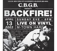 Backfire! - Live At Cbgb (Splatter Vinyl)