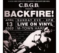 Backfire Live at CBGB's (Vinyl LP) 12" Album Coloured Vinyl
