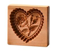 Backform Aus Holz - Ausstechform Für Und Mondkuchen | Handgefertigte Holzes Ausstechformen Fürs Kekse | Kuchenform, DIY Backzubehör, Natürliche Holzbackform