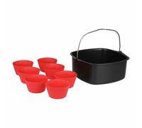 Backform Compatibile Con Philips Set Formina per Muffin Airfryer Friggitrice