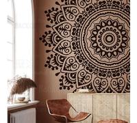 壁涂鸥 BackgroundTurnOver - Stencil gigante, 190 cm, stencil rotondi enormi, stencil riutilizzabili per decorare murali, stencil per artigianato, stencil per decorazioni, stencil di grandi dimensioni