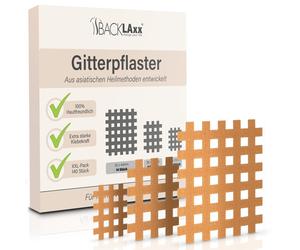 BACKLAxx® Cerotti a rete Tipo Set a, b & c 140 pz Cerotto