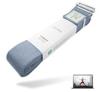 BACKLAxx ® Cintura Yoga in Cotone 250 cm di Lunghezza 1 St