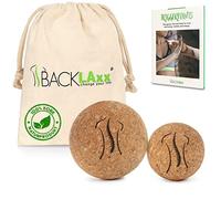 BACKLAXX® Palline Massaggio 5 & 7 cm in Sughero, per Piedi & Schiena