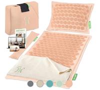 BACKLAXX® Tappetino Agopressione con Cuscino, Tappeto Agopressione Schiena