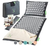 BACKLAXX® Tappetino Agopressione con Cuscino, Tappeto Agopressione Schiena