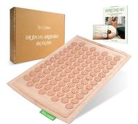 BACKLAxx® Tappetino di agopressione per piedi con cinturino di fissagg