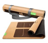 BACKLAxx® Tappetino da Yoga in sughero con gomma naturale 183x61x0,4 c