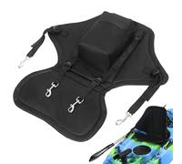 Backorst del sedile di kayak - schienale kayak | Sedili da paddle board adulti | Sedile in barca imbottita con cinghie regolabili | Pad di supporto per canoa per campeggio, picnic, spiaggia, es