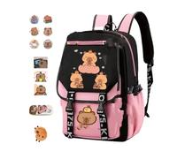 BACKPACK BACKPACK BOOKPAGS LIGHT PESO PESO VIAGGIO VERNICE VERAMENTI ELEGGI STALLA CASTALE CAPYBACK CAPYBARA BACKPACKS BASS