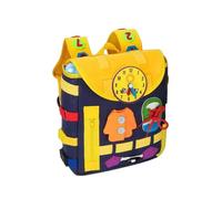 Backpack Busy Boarrd - Toddler Ha Sentito Lo Zaino | Playset Interattivo Per Bambini | Kit Versatile Per La Costruzione Di Abilità Infantili | Accessori Per Lo Strumento Di Sviluppo Della Prima