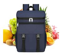 Backpack Cooler, Insulated Cooler Bag, Leak-Proof Thermal Pack, Sturdy Lightweight Build, 17.32x11.81x6.3 Inches, Ideal for Travel, Camping, BBQ, Fishing, Hiking, Sports, Daily Commutes