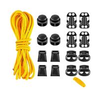 Backpack Elastic Rope Buckle - Versatile Modular Tensioning Tool, 18-Piece Kit Capacity + Rapid Replacement Fit, Elasticated Strong Binding Accessory - for Hiking Packs & Travel Equipment