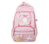 Backpack for Kids School Bag Women Men ia Bag High-capacity Nylon Backpack Lightweight Shoulder Bookbag Multi-Layer for College Student, Lightweight Casual Daypack