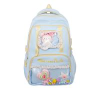 Backpack for Kids School Bag Women Men ia Bag High-capacity Nylon Backpack Lightweight Shoulder Bookbag Multi-Layer for College Student, Lightweight Casual Daypack
