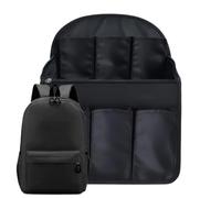 Backpack Organizer Insert, Lightweight Large Capacity Storage Compartment, Space Saving Bag Organizer Insert For Daily Travel Commuting Outdoor Work Gym Vacation Use Neat Gear Organization System