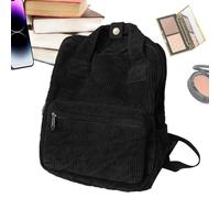 Backpack per laptop a vellutoy - Elegante da viaggio, borsa per laptop a velluto | Spack a scuola con manico più alto, borsa da scuola durevole per adolescenti, spaziosa bors casual per il co
