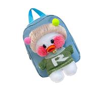 Backpack per lo zaino per bambini, zaino per bambini con peluche rimovibile,Zaino con cartone animato resistente all'acqua | Borsa per la scuola di grande capacità impermeabile per il bambino