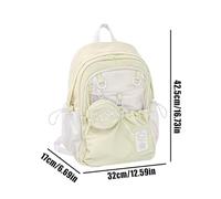 Backpack Purse - Large School Backpack | Rucksack Book Pack | Girls Travel Backpacks | Ladies Backpacks Waterproof | Stylish Schoolbag Daily Bookbag for Teen Youth Adult Family Kids Students Casual