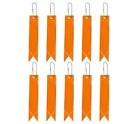 Backpack Reflector - 10 Pack Visibility Tag, Glow-in-the-Dark Pendant, Child Safety Hanging Accessory | Protective Marker Device, Practical Application for Kids Bag Walking Cycling Evening School
