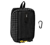 Backpack Strap Pouch | Waterproof Zipper Partitioned Storage,Strap Pouch Compact Travel Bag | for Coin Cash Card Earphone Tool Camping Hiking Climbing Hunting Outdoor Men Women
