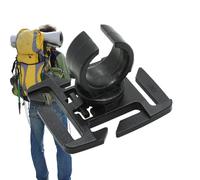 Backpack Water Tube Clip - Rotatable Clamp, Quick Release Hook | 360° Drinking Hose Clip for Hydration Packs, D-Ring Lock for Outdoor Sports Gear, Biking, Hiking, and Trail Running Adventures