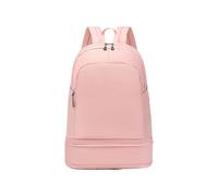Backpack with Shoe Compartment - 18.5x13.39x7.48 Inches Gym Back Pack for Sneaker | Dry and Wet Separation Travel Bag | Athletic Bookbag | Waterproof Women Gym Bag Carry on Backpack for Yoga Fitness