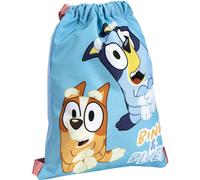 Backpack With Strings Bluey Blue 27 X 33 Cm NUOVO