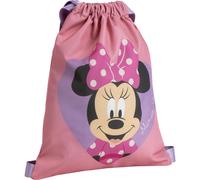 Backpack With Strings Minnie Mouse Pink 27 X 33 Cm NUOVO
