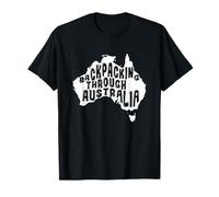 Backpacking Attraverso l'Australia Maglietta