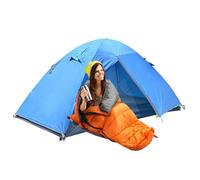 Backpacking Compact Tent - Multifunctional Camping Shelter, Waterproof Windproof Lightweight Tent, Portable 2-Person Outdoor | Family Hiking Camping Gear, Ideal for Backpack Travel Picnic