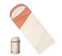 Backpacking Sleeping Bag, Lightweight Compact Warm Sack for Outdoor Camping, Travel, Hiking, Easy Carry Weatherproof Sleeping Gear for Adults with Storage Sack 190x85cm