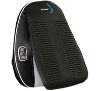 BackPlus Cuscinetto per massaggio Shiatsu con calore, funge anche da massaggiatore per piedi e schiena, con cinghia regolabile per sedia e adattatore per auto