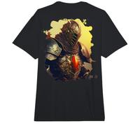 Backprint Il Cavaliere d'oro della Luce Comfort Colors Adult Heavyweight T-Shirt