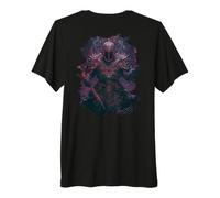 Backprint Il Cavaliere Nero del Destino Oscuro Maglietta Premium