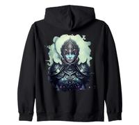 Backprint Il Cavaliere Oscuro Felpa con Cappuccio