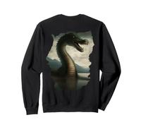 Backprint Il misterioso Mostro di Loch Ness Felpa