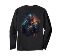 Backprint Il Mistico Cavaliere nel Mondo Fantastico Maglia a Manica
