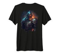 Backprint Il Mistico Cavaliere nel Mondo Fantastico Maglietta Premium