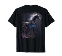 Backprint Il Mistico Cavallo Arcobaleno un'avventura Maglietta